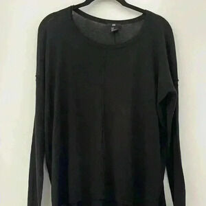 H&M Long Sleeve Black Shirt - Size S
